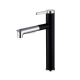 Fashion black bathroom faucet durable 360 rotating pull out faucet faucet manufacturer