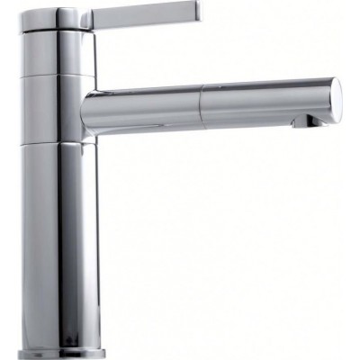 wall mounted spout chrome waterfall water crystal basin faucet