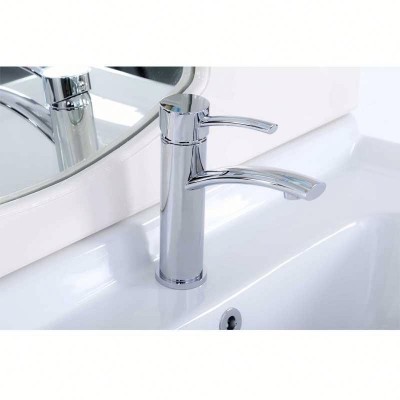 brass chrome wash sink water mixer bathroom taps basin faucet