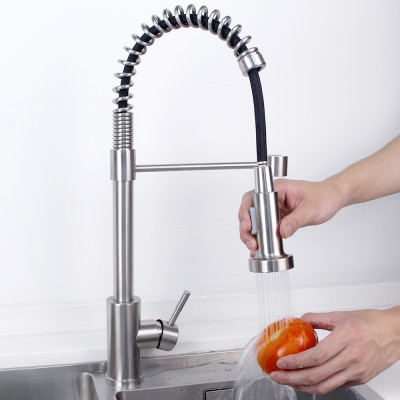 manufacturer pull out stainless steel with pull down sprayer black kitchen sink faucet