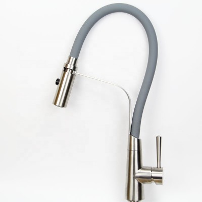 Pull Out cUPC Kitchen Sink Faucet 304 Stainless Steel Flexible  Faucet